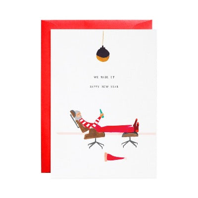 Mr. Boddington - We Made It, Mr. Claus New Years Card