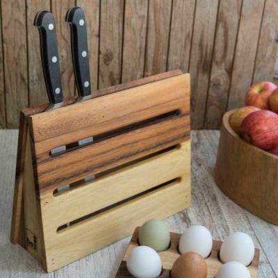 beHome - Acacia Knife Stand