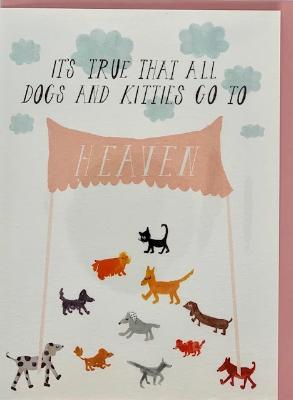 Mr. Boddington - Doggies In Heaven Sympathy Card