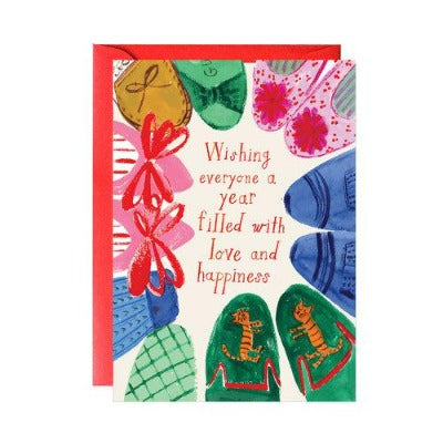 Mr. Boddington - Happy Shoes Christmas Card