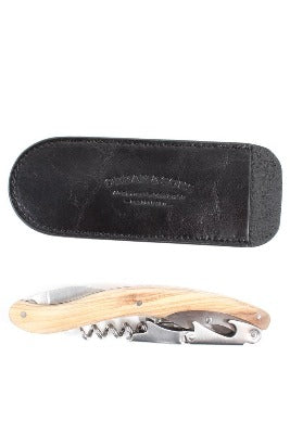 Orban & Sons Large Corkscrew with Leather Pouch