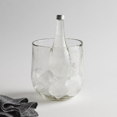The Collective - Pebbled Glass Ice Bucket