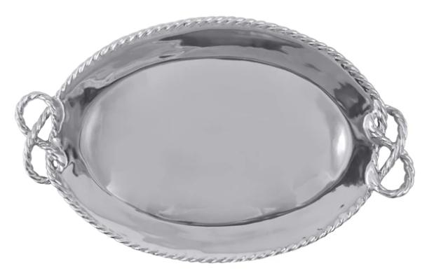 Mariposa - Rope Oval Serving Tray