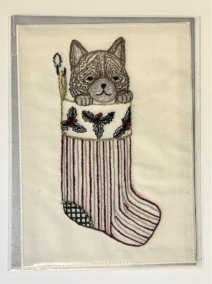 Coral & Tusk - Stocking Cat Card
