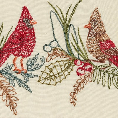 Coral & Tusk - Christmas Cardinals Card